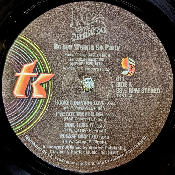 KC & The Sunshine Band – Do You Wanna Go Party - gatefold - Vinyl, 12" - 33 RPM - Picture 7 of 7
